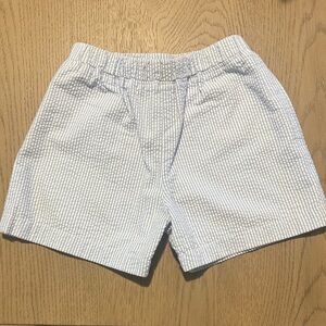 The Beaufort Bonnet Company Blue and White Striped Shorts